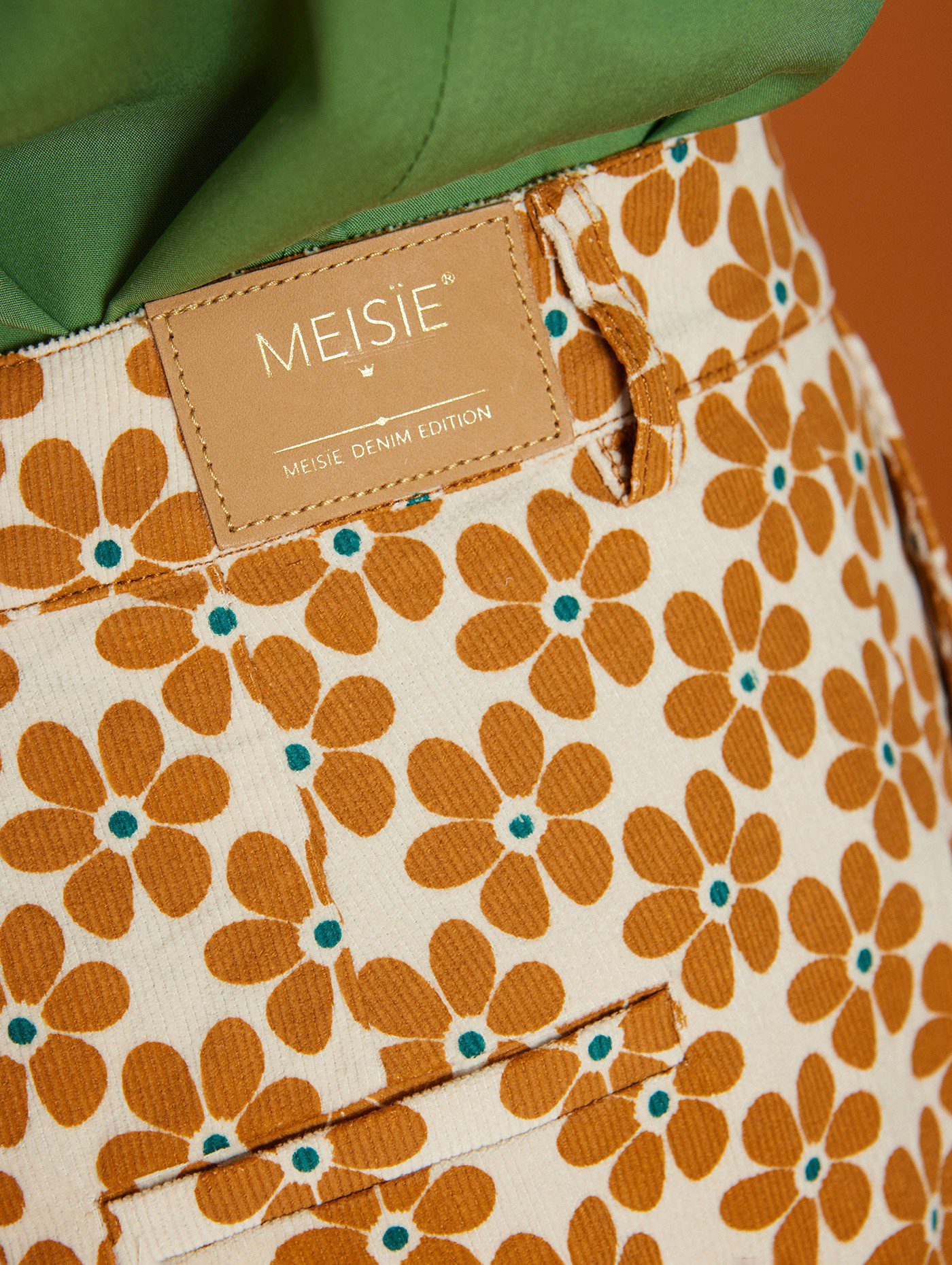 Jean Παντελόνα Με Print Μαργαρίτες Meisie Brand