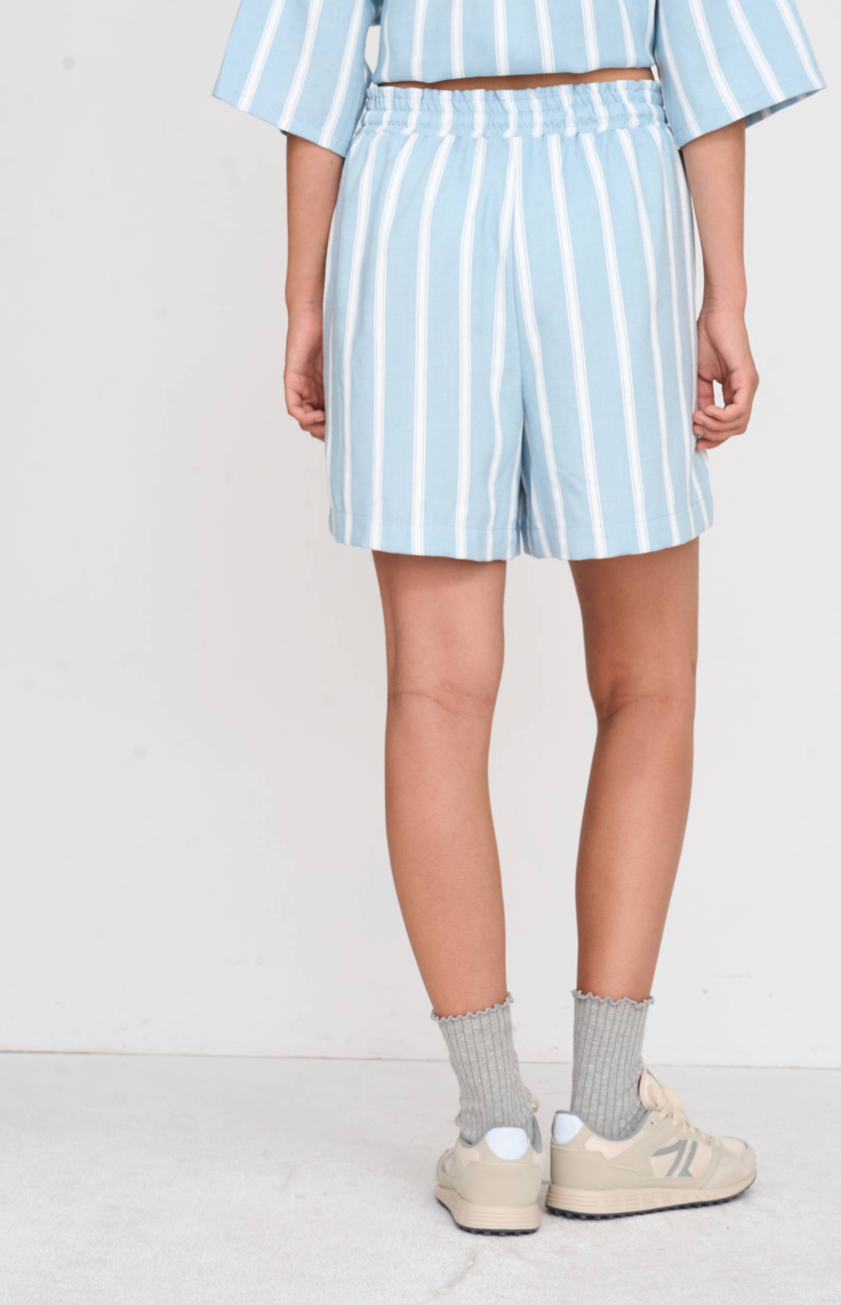 Γαλάζιο Ριγέ Shorts 24 Colours Γαλάζιο Ριγέ Shorts 24 Colours