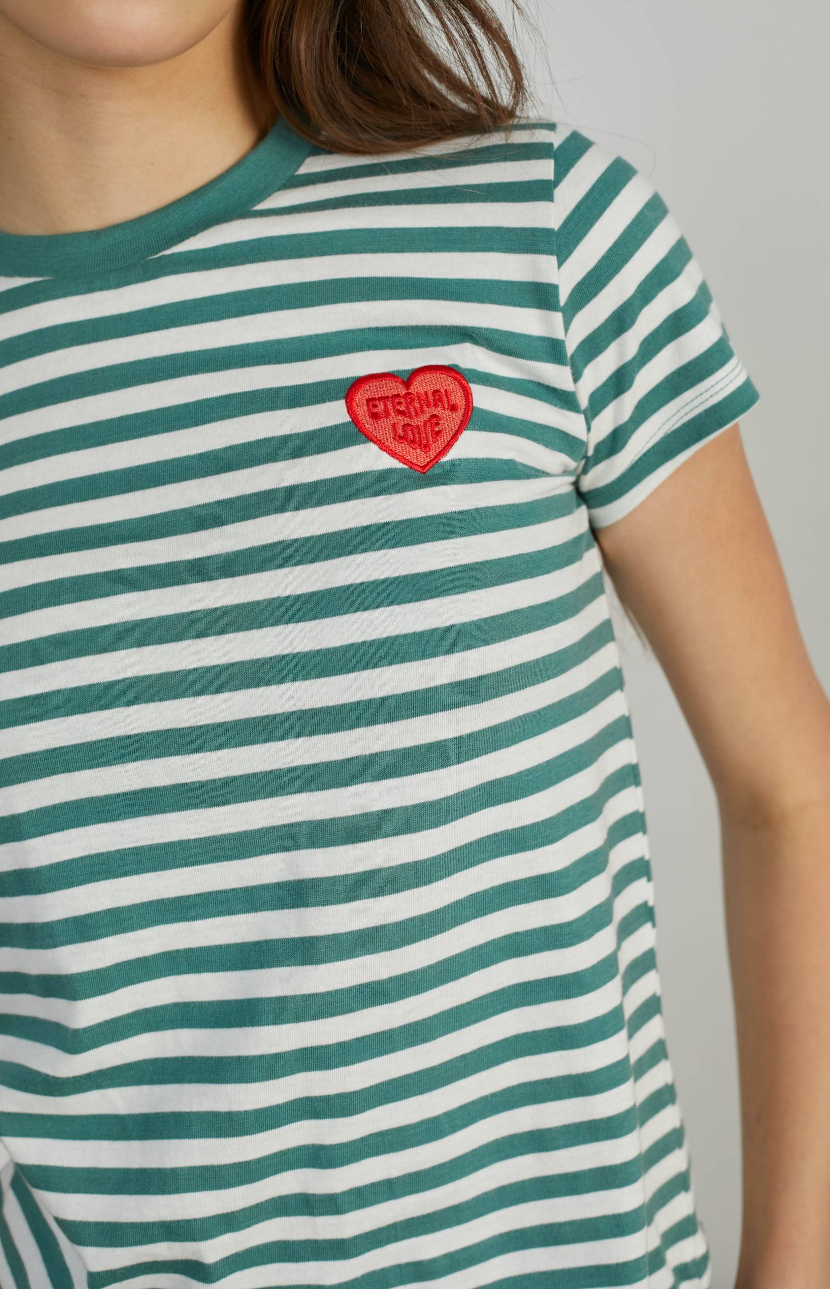 Μαρινιέρα Τ-shirt Σε Πράσινο Χρώμα 24 Colours Μαρινιέρα Τ-shirt Σε Πράσινο Χρώμα 24 Colours