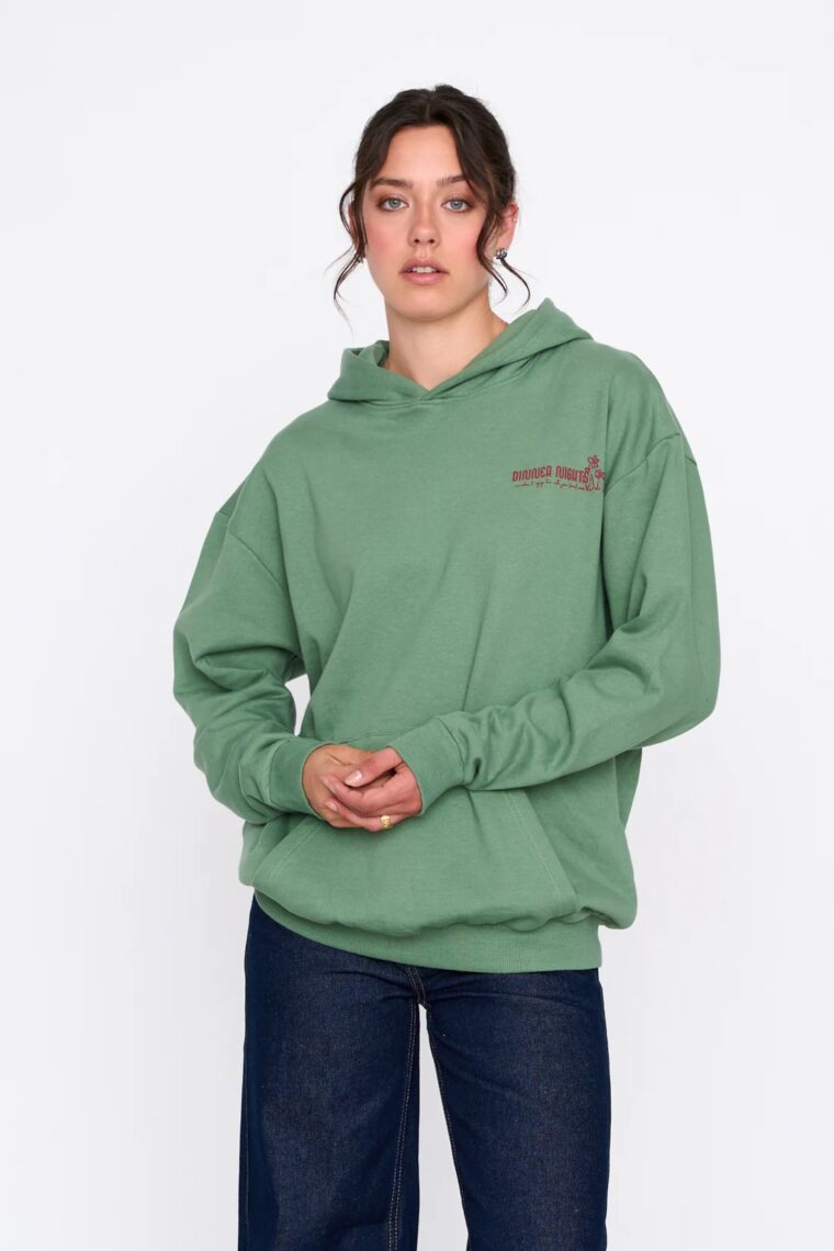 Πράσινο Oversized Φούτερ Με Κουκούλα 24 Colours Πράσινο Oversized Φούτερ Με Κουκούλα 24 Colours