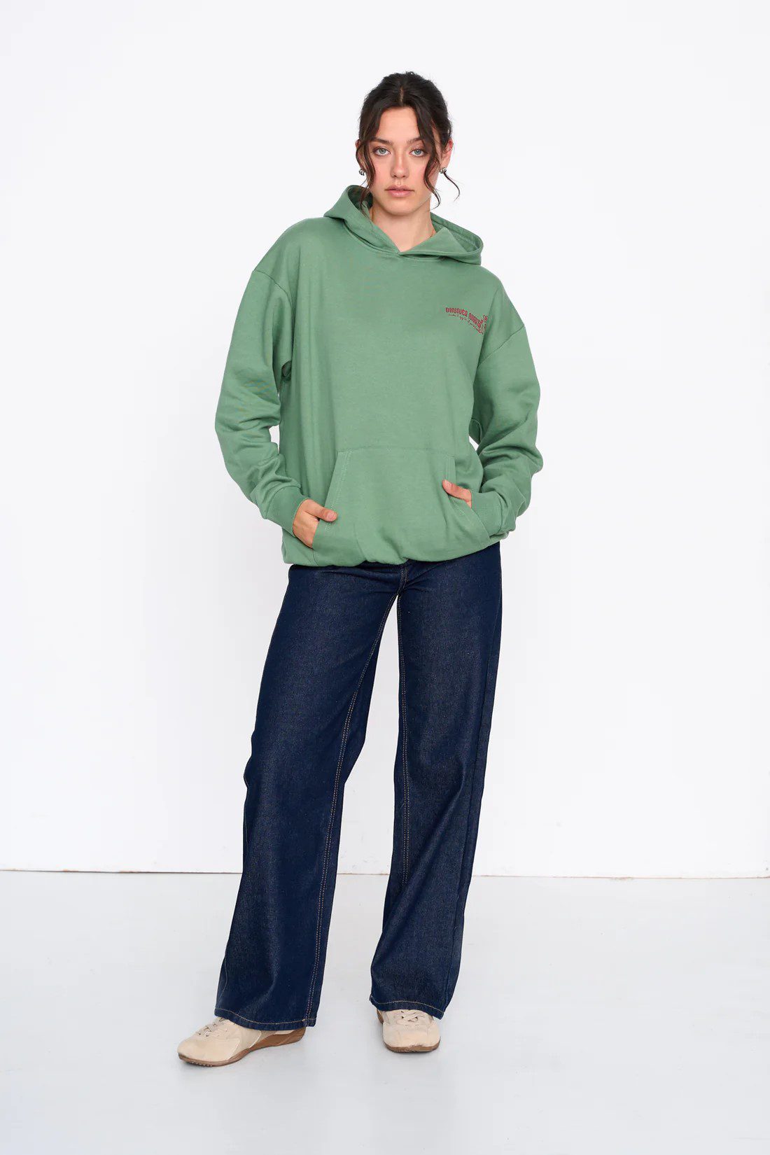 Πράσινο Oversized Φούτερ Με Κουκούλα 24 Colours Πράσινο Oversized Φούτερ Με Κουκούλα 24 Colours