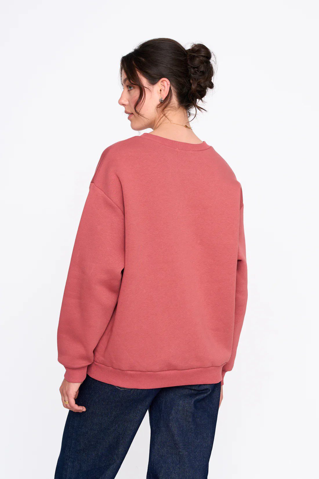 Φούτερ Dusty Pink Με Σχέδιο Σκύλος 24 Colours Φούτερ Dusty Pink Με Σχέδιο Σκύλος 24 Colours