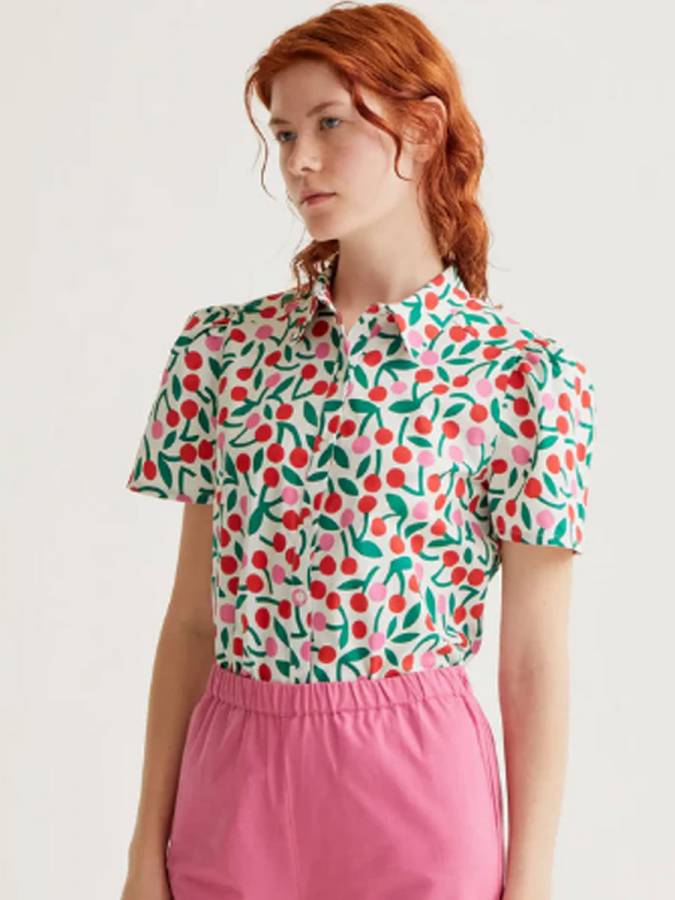 Πουκάμισο Με Σχέδιο Κερασάκια Compania Fantastica