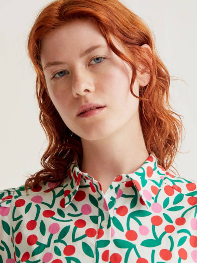 Πουκάμισο Με Σχέδιο Κερασάκια Compania Fantastica