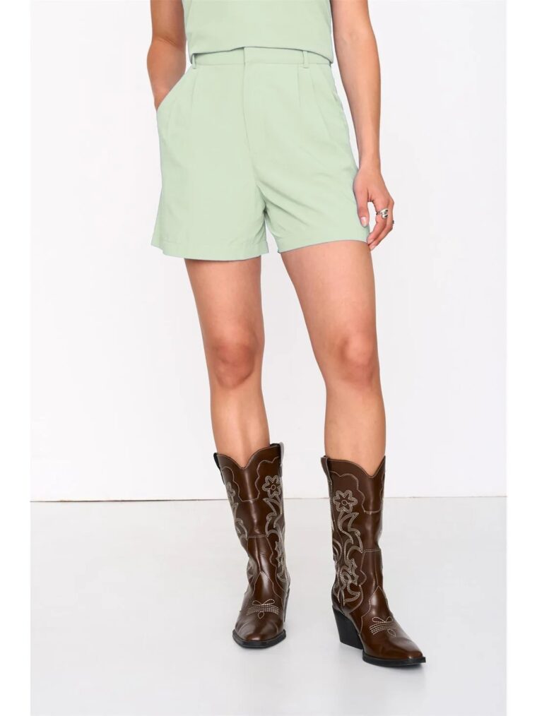 Πράσινο Shorts Με Βισκόζη 24 Colours Πράσινο Shorts Με Βισκόζη 24 Colours