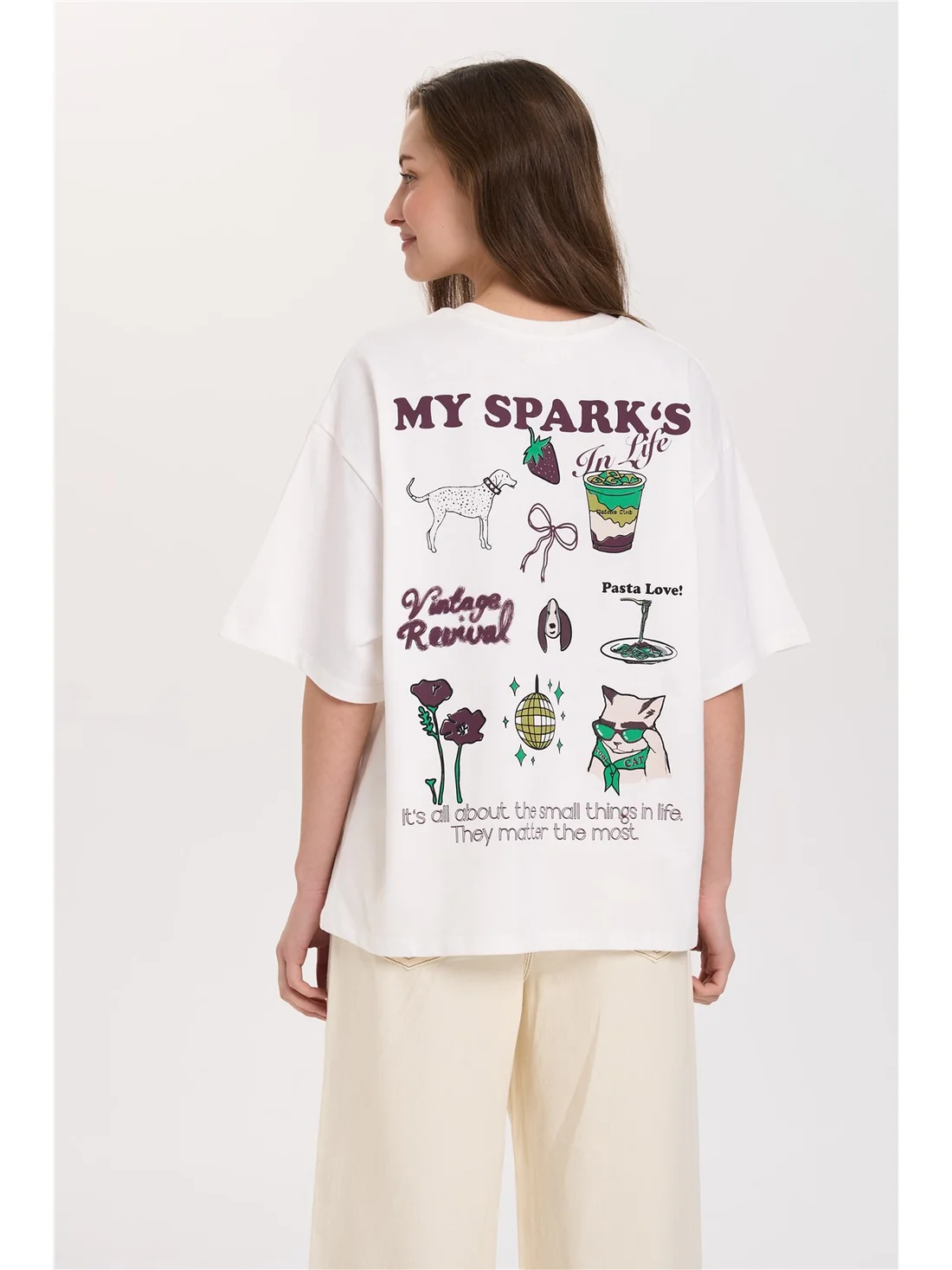 Βαμβακερό Λευκό T-shirt 24 Colours