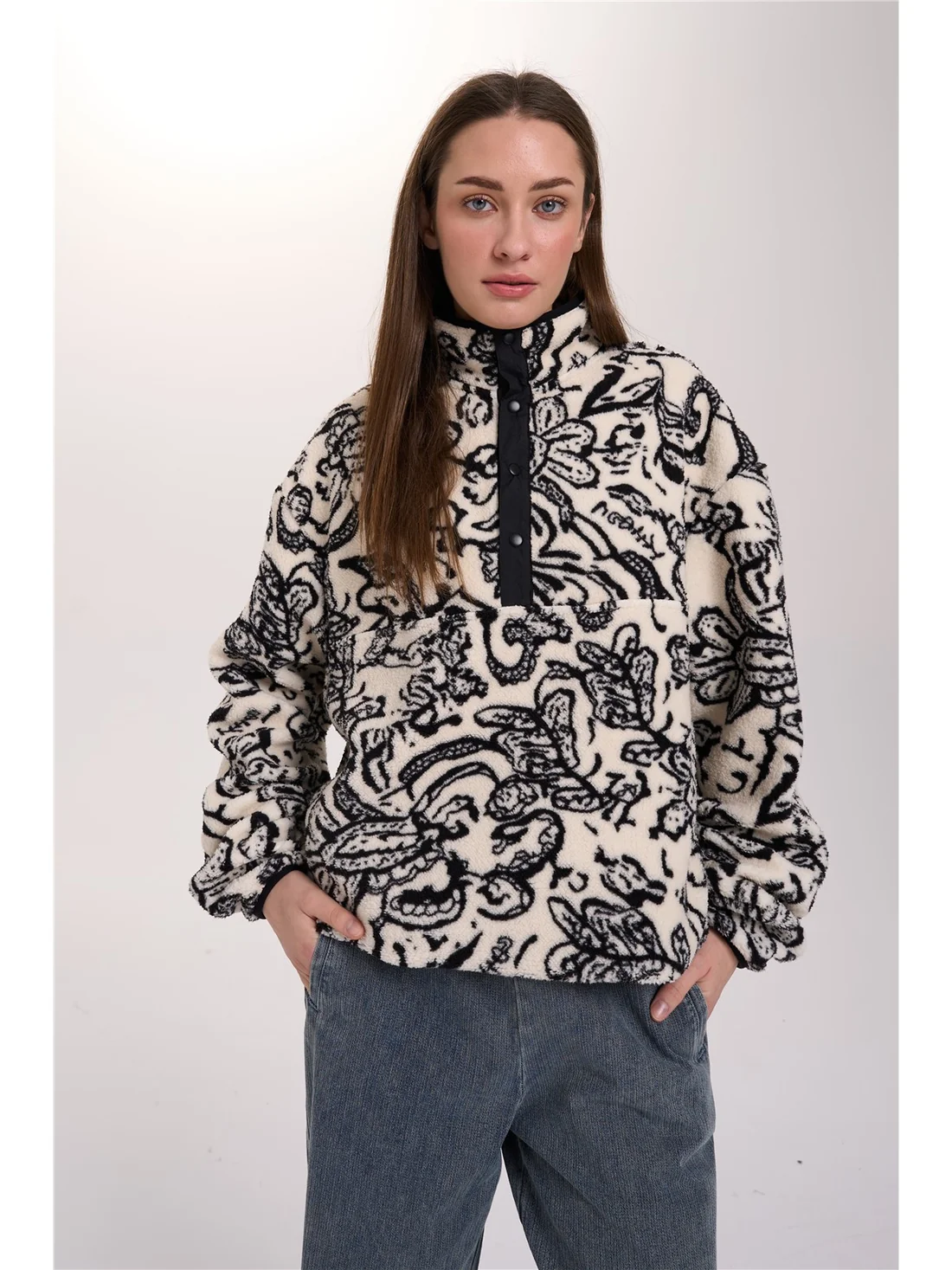 Ασπρόμαυρο Fleece 24 Colours