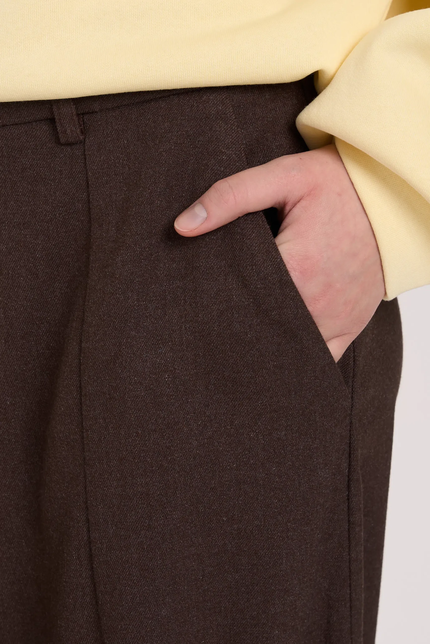 Καφέ Παντελόνι Wide Leg 24 Colours Καφέ Παντελόνι Wide Leg 24 Colours