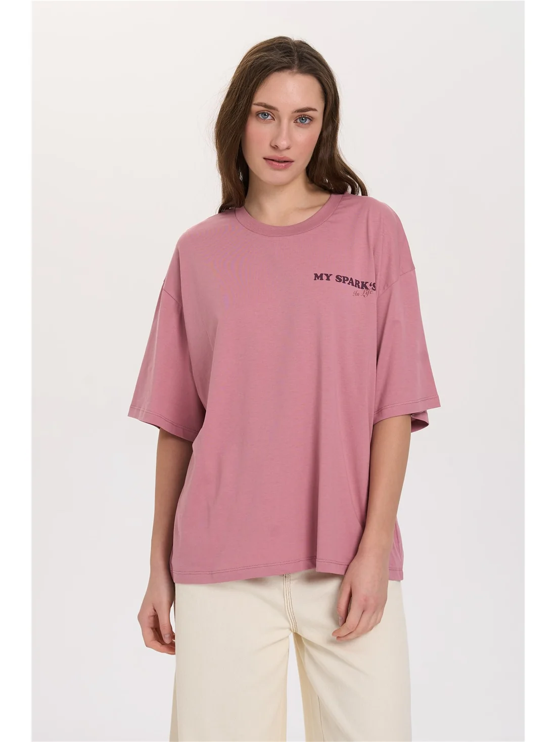 Βαμβακερό Ροζ T-shirt 24 Colours